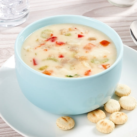 Chef Francisco Boston Clam Chowder Soup, 4 x 8 lb Case - DOT product image 4