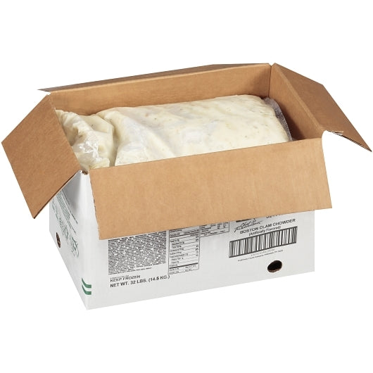 Chef Francisco Boston Clam Chowder Soup, 4 x 8 lb Case - DOT product image 5