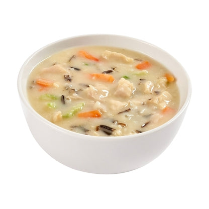 Chef Francisco QUALITY CHEF CHICKEN WITH WILD RICE Soup, 4 x 8 lb Case - DOT product image 3