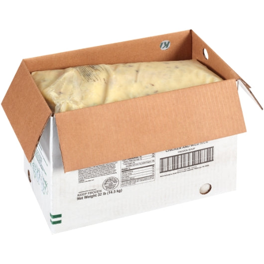 Chef Francisco QUALITY CHEF CHICKEN WITH WILD RICE Soup, 4 x 8 lb Case - DOT product image 5