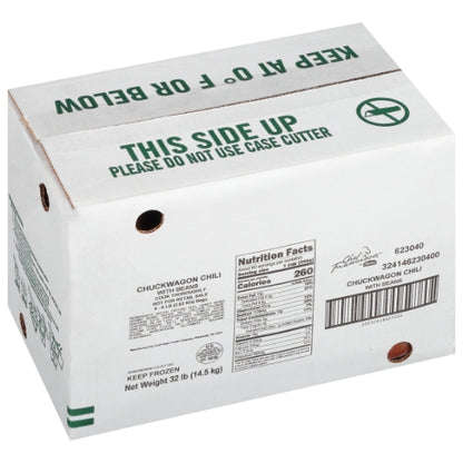 Chef Francisco Chili Chuckwagon With Beans, 4 x 8 lb Case - DOT product image 6