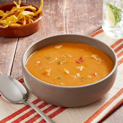 Chef Francisco Cheesy Chicken Tortilla Soup, 4 x 8 lb Case - DOT product image 4
