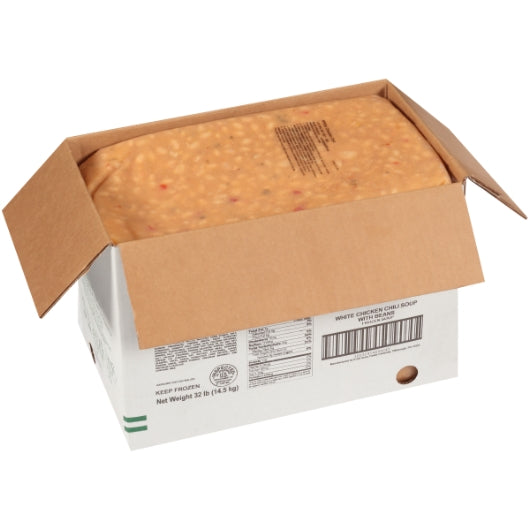 Chef Francisco Chili White Bean Chicken Soup, 4 x 8 lb Case - DOT product image 5