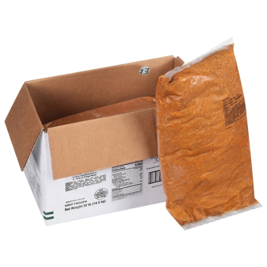Quality Chef Beef Taco Filling, 4 x 8 lb Case - Frozen Snacks & Appetizers