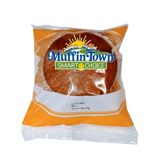 Smart Choice Bran INDIVIDUALLY WRAPPED Smart Choice Whole Grain Bran Muffin, 96 x 2 oz Case - Breads, Rolls & Buns