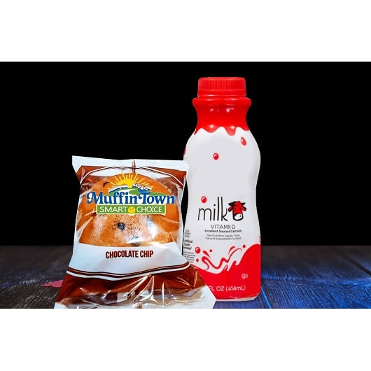 Muffin Town Individually Wrapped Smart Choice Whole Grain Chocolate Chip Muffin, 96 x 2 oz Case - DOT product image 4