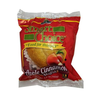 Smart Choice Apple Smart Choice Whole Grain Individually Wrapped Apple Cinnamon Muffin, 48 x 3.1 oz Case - DOT product image 7