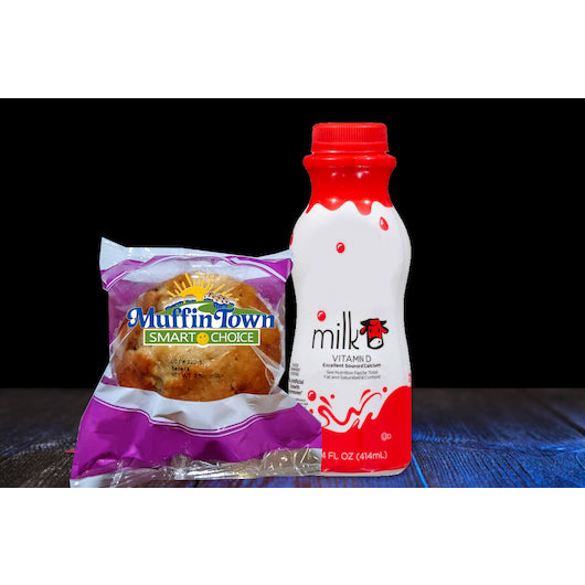 Smart Choice Banana Smart Choice Whole Grain Individually Wrapped Banana Muffin, 48 x 3.6 oz Case - DOT product image 3