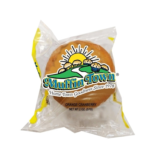Muffin Town Individually Wrapped Blueberry Muffin, 72 x 2 oz Case - Breads, Rolls & Buns
