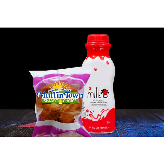 Muffin Town Individually Wrapped Smart Choice Whole Grain Chocolate Chip Muffin, 48 x 3.1 oz Case - DOT product image 3