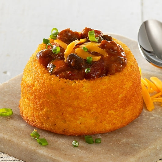 Muffin Town SMART CHOICE WHOLE GRAIN CORNBREAD BOWLS, 60 x 2.5 oz Case - DOT product image 3