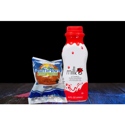 Smart Choice Blueberry Individually Wrapped Smart Choice Whole Grain Blueberry Muffin, 72 x 1.8 oz Case - DOT product image 3