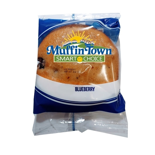 Smart Choice Wholegrain INDIVIDUALLY WRAPPED Smart Choice Blueberry Muffin Top, 60 x 60 x 2 oz Case - Breads, Rolls &
