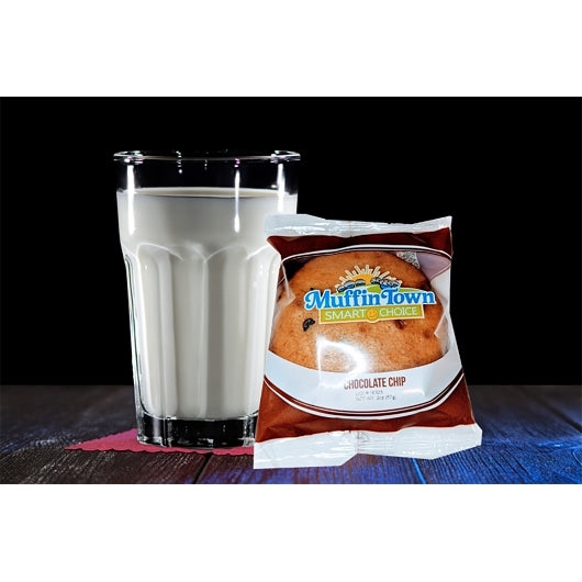 Smart Choice Wholegrain Individually Wrapped Smart Choice Chocolate Chip Muffin Top, 60 x 2 oz Case - DOT product image 3