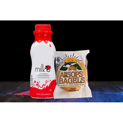 Aesops Bagels Smart Choice Honey Wheat Bagel, 72 x 2.5 oz Case - DOT product image 3