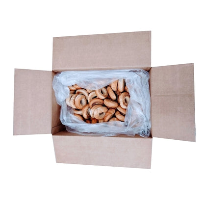 Aesops Bagels Sliced Plain Bagel, 72 x 4 oz Case - DOT product image 4