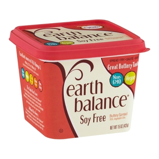 Earth Balance Soy-Free Buttery Spread, 12 x 15 oz Case - DOT product image 2
