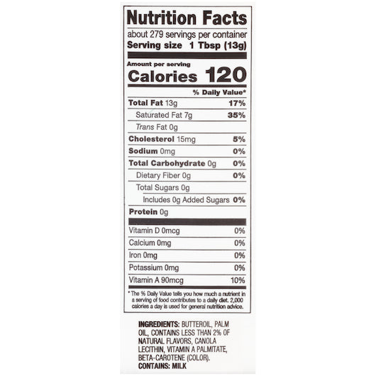 Land O Lakes Clarified Blend With Vegetable Oil Butter, 2 x 8 lb Case - DOT product image 7