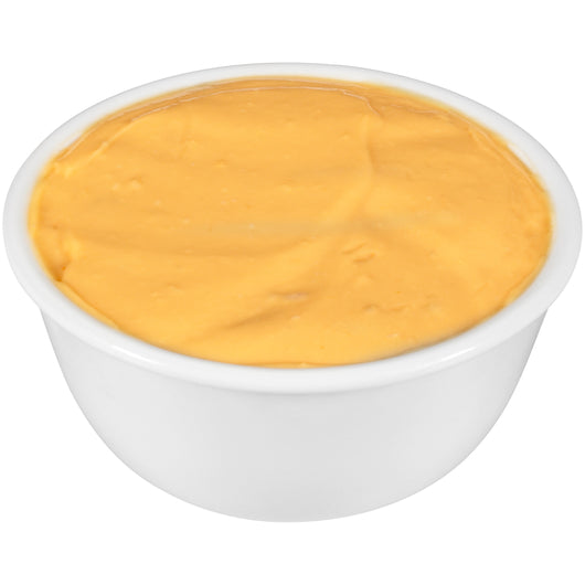 Sauce Fanfare Cheese Jalapeno Cheese Sauce, 6 x 6.62 lb Case - Condiments & Sauces