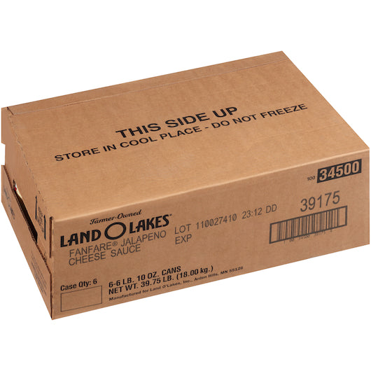 Sauce Fanfare Cheese Jalapeno Cheese Sauce, 6 x 6.62 lb Case - DOT product image 3