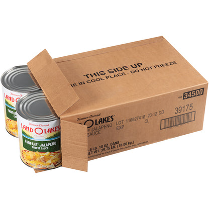 Sauce Fanfare Cheese Jalapeno Cheese Sauce, 6 x 6.62 lb Case - DOT product image 2
