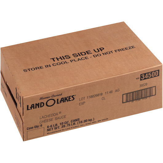 Sauce La. Cheddar Lachedda Cheese Sauce, 6 x 6.62 lb Case - DOT product image 4
