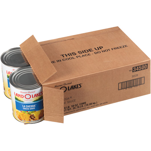 Sauce La. Cheddar Lachedda Cheese Sauce, 6 x 6.62 lb Case - DOT product image 3