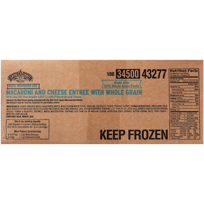 Land O Lakes 50% Reduced Fat Whole Grain Prepared Macaroni And Cheese, 6 x 5 lb Case - DOT product image 8