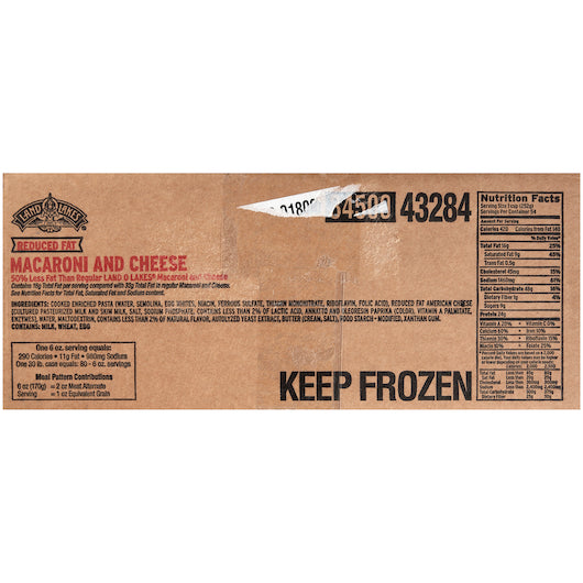 Land O Lakes Reduced Fat Macaroni & Cheese, 6 x 5 lb Case - DOT product image 3