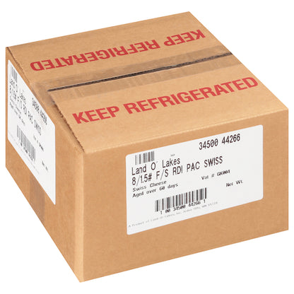 Land O Lakes Readi-Pac Swiss Cheese, 8 x 1.5 lb Case - DOT product image 2