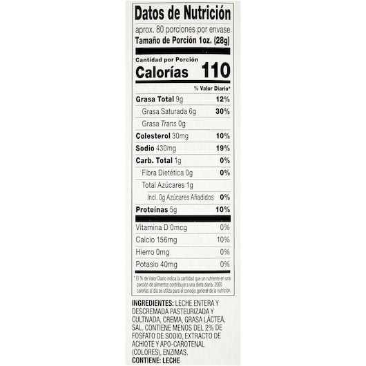 Land O Lakes Extra Melt Yellow Processed American Cheese, 6 x 5 lb Case - DOT product image 6