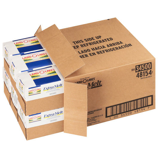 Land O Lakes Extra Melt American Cheese Loaf, 6 x 5 lb Case - DOT product image 4