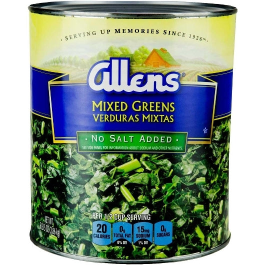 Commodity Canned Fruit Mixed Greens, 6 x 10 lb Case - DOT product image 6