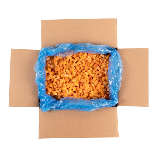 Bonduelle Chill Ripe Iqf Diced Butternut Squash, 1 x 20 lb Case - Alternate product angle or state