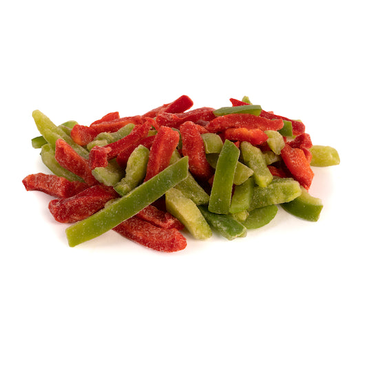 Chill Ripe Red/Green Pepper Strips, 20 Pound - 1 each. - DOT product image 2