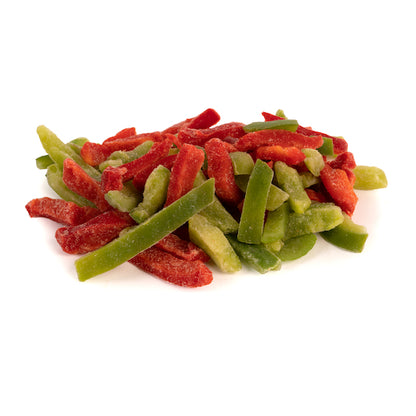 Chill Ripe Red/Green Pepper Strips, 20 Pound - 1 each. - DOT product image 2