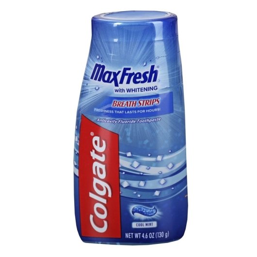 Colgate Max Fresh With Whitening Cool Mint Liquid Toothpaste, 12 x 4.6 oz Case - Health & Personal Care