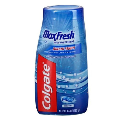 Colgate Max Fresh With Whitening Cool Mint Liquid Toothpaste, 12 x 4.6 oz Case - Health & Personal Care