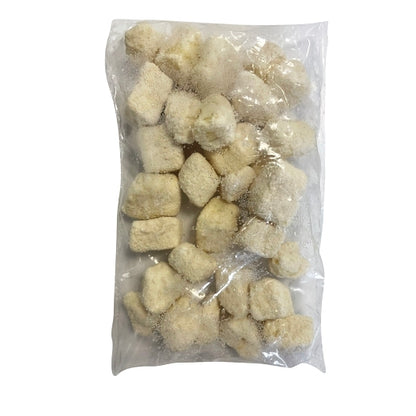 Trivers' Half Naked White Cheese Curds, 20 x 8 oz Case - Frozen Snacks & Appetizers