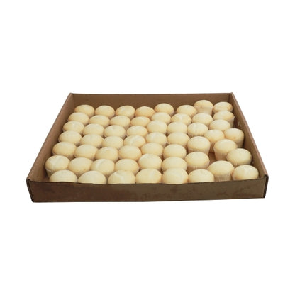 Brill Large White Cupcake, 168 x 1.25 oz Case - Bakery & Desserts