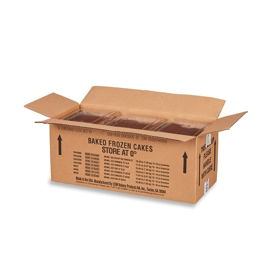 Brill Brownies with Chocolate Fudge Icing, 15 x 18 oz Case - Bakery & Desserts