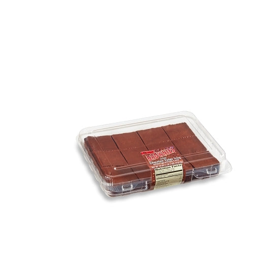 Best Brands Brownies with Chocolate Fudge Icing, 15 x 18 oz Case - Bakery & Desserts