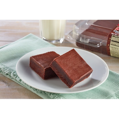 Best Brands Brownies with Chocolate Fudge Icing, 15 x 18 oz Case - GS1 staged product image