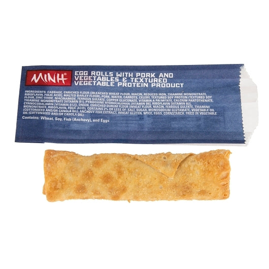 Minh Grilled Pork & Vegetable Egg Roll, 36 x 3 oz Case - DOT product image 2