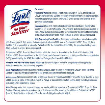 Lysol Sanitizer Container, 4 x 1 GA Case - DOT product image 7