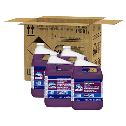 Dawn Professional Kitchen Surface Heavy Duty Degreaser Concentrate, 4 x 1 GA Case - DOT product image 5