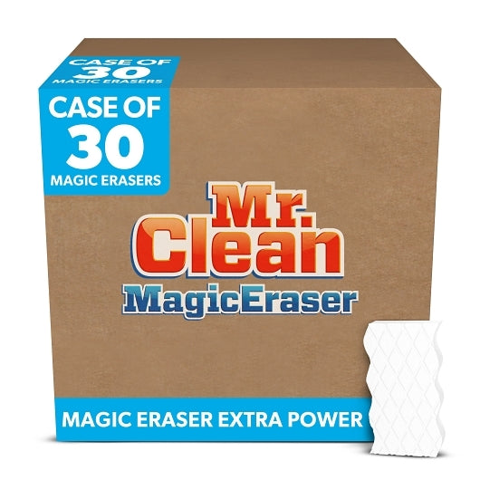 Mr. Clean Professional Magic Eraser Cleaning Pads Extra Power, 1 x 30 each Case - Cleaners & Sanitizers