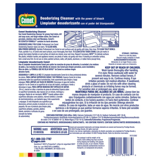 Comet Professional Deodorizing Cleanser Ready to Use Powder, 24 x 21 oz Case - DOT product image 4