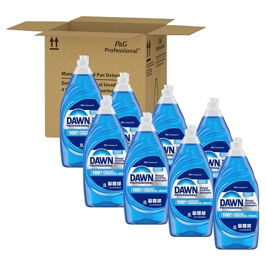 Dawn Professional Manual Pot And Pan Detergent Dish Soap Regular Scent Concentrate, 8 x 38 oz Case - DOT product image 7