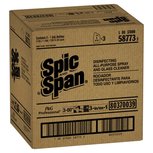 Spic and Span Disinfecting All Purpose and Glass Cleaner Ready-To-Use, 3 x 1 GA Case - DOT product image 5